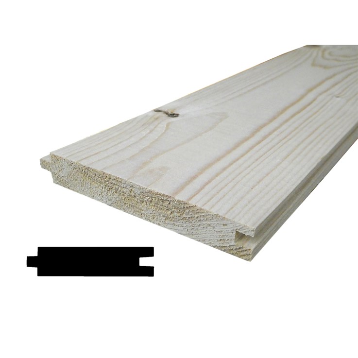  22 x 125 mm PTG Flooring Whitewood Sawfall